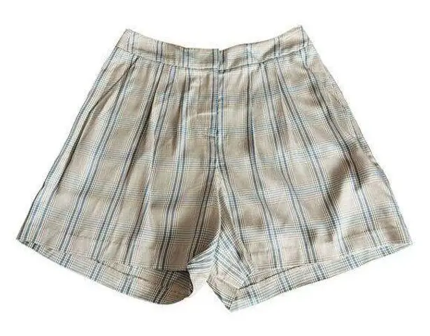 L'Agence L’Agence Shorts Womens Size 2 Plaid