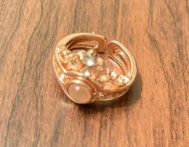 2 in one Rhinestone Crown Ring I Love You 100 Languages Projection open Ring new