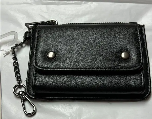 NWT PU leather Black Wallet