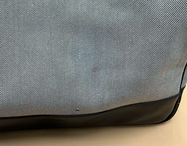 Sanrio A Rare Vintage 2002 Hello Kitty Large Black Print Nylon Tote Handbag