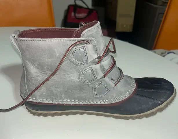 Sorel Ankle Gray Rain/Snow Boots