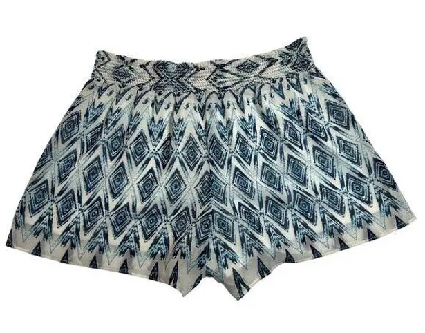 Women's High Rise Aztec Print Shorts Size X