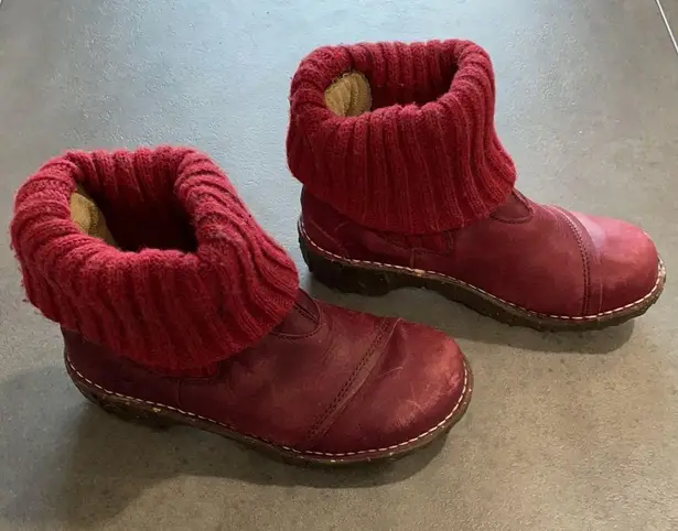 El Naturalista Yggdrasil Leather Boots