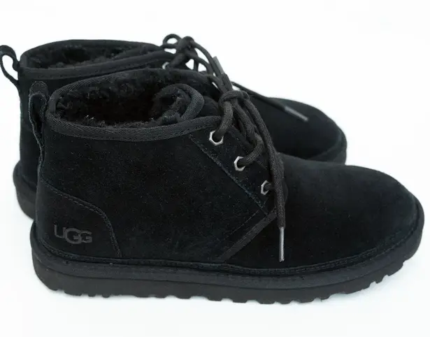 UGG - Women's Neumel Black Suede Ankle Booties