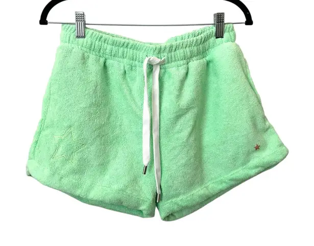 JOCELYN Kauai French Terry Shorts Green NWT Sz PS Green
