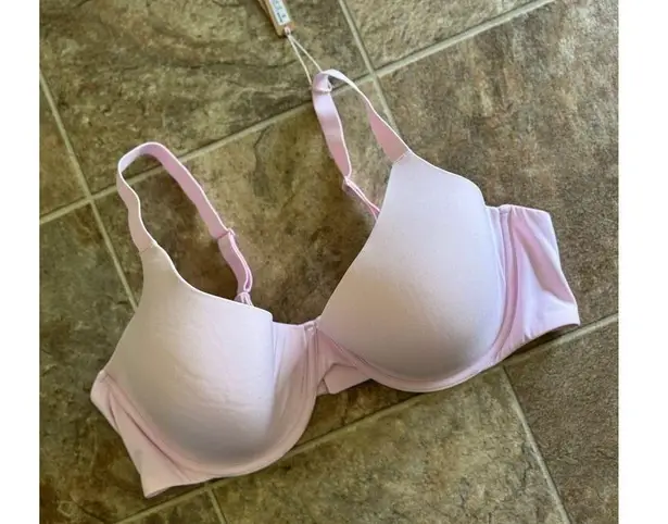 SKIMS Fits Everybody Scoop Plunge Bra Cherry Blossom Size 46D