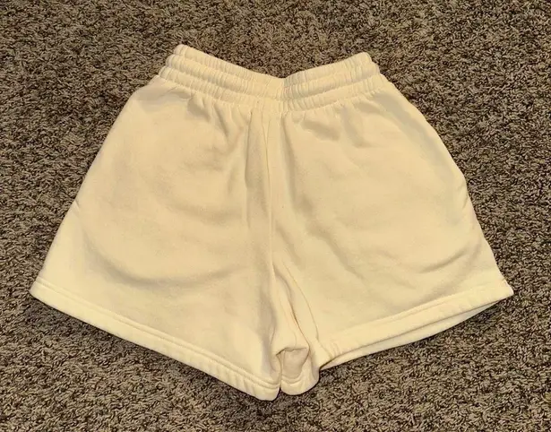 White Fox Boutique  yellow shorts, size XS, but they fit oversized thumbnail 5