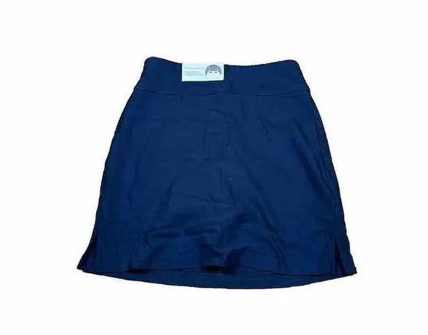 Lady Hagen  Women's Perforated‎ Golf Skort 16 Inch Navy Blue Sz. XS NWT