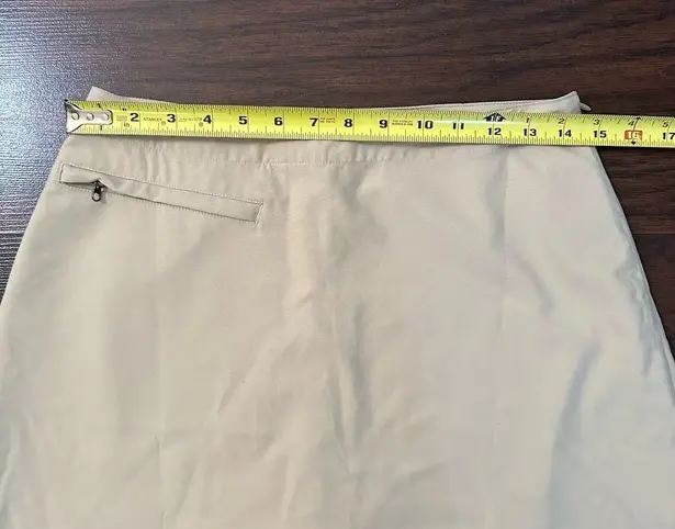 Patagonia  tan khaki mini skort size 6