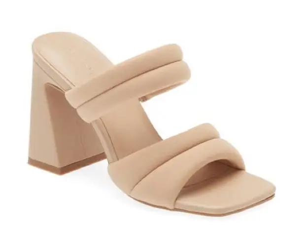 Open Edit Stella Sandal in Beige Size 11