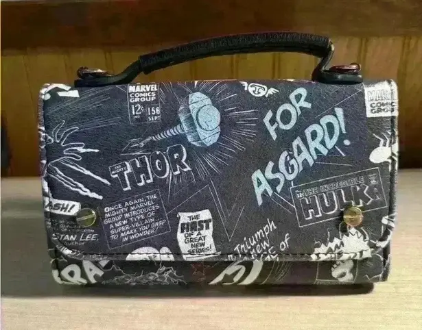 Marvel Comics Themed Wallet Clutch