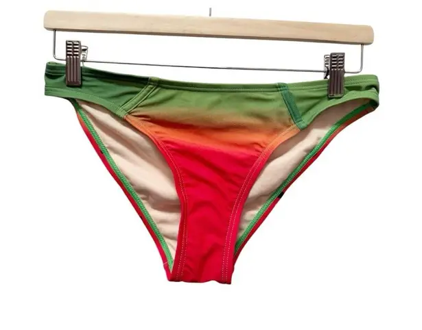 Unique Vintage Watermelon Pin Up Style 3 Piece Bikini Swimsuit Set Size Medium