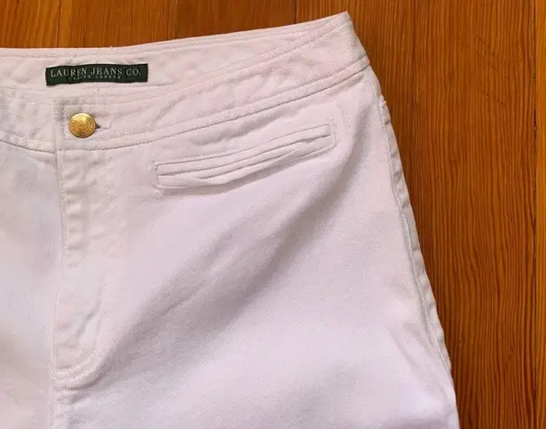 Ralph Lauren Lauren by  white jeans. Size 8