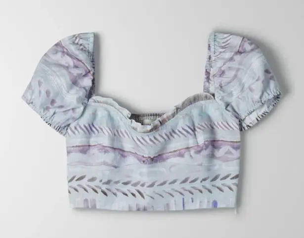 Aritzia Wilfred wander linen puff