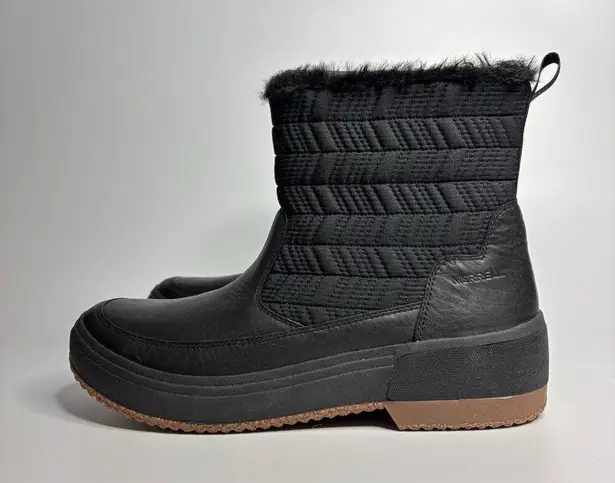 Merrell Haven Bluff Polar Waterproof Boots in Black