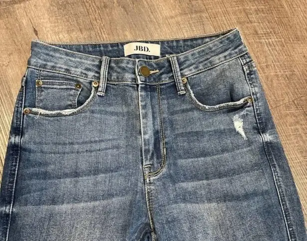 JBD SPLIT ANKLE SKINNY STRETCH JEANS Blue Size 25