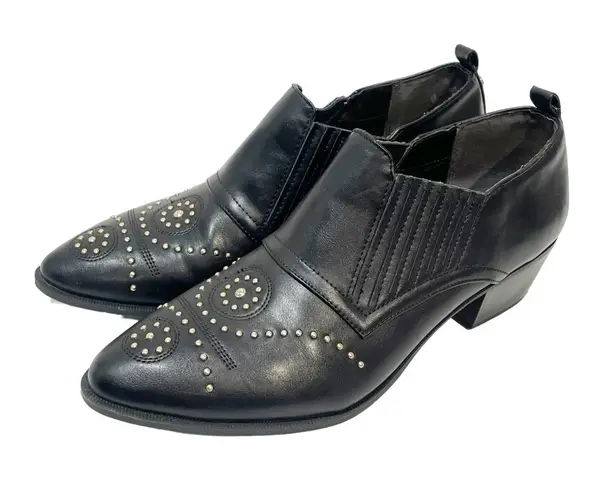 Sam Edelman  Circus Size 9 Helena‎ Black Pointy Studded Booties - Image 1