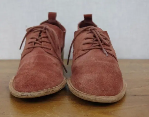 Wittner Suede Derby Ladies' Shoes Size 39 Red