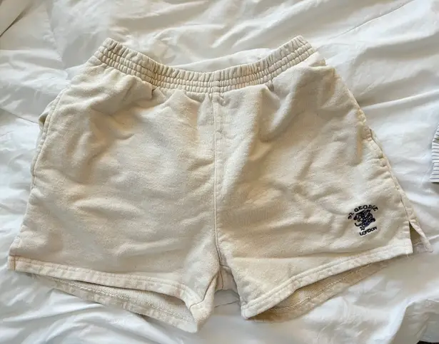 Brandy Melville St George Sweat Short White $20 (33% Off Retail