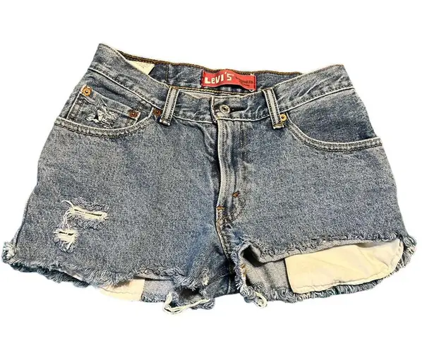 Levi's Vintage Cut Off Jean Shorts Levi Strauss & Co. 550 size 28