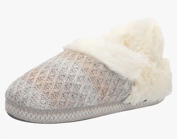 MUK LUKS Women's Lilou Slippers Gray Size 7.5