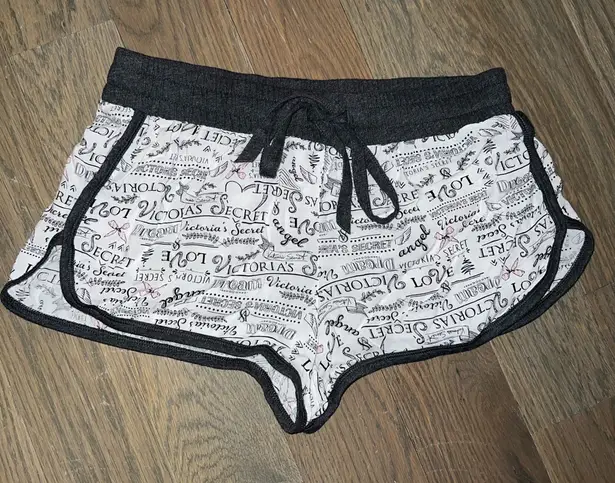 Victoria's Secret  grey patterned sleep Shorts sz Medium - Image 1