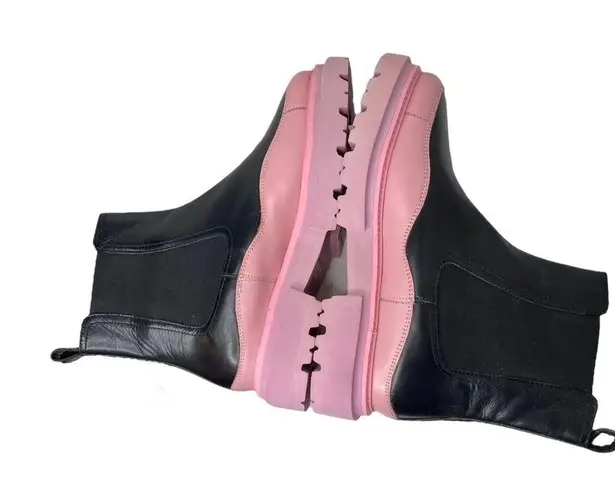 Seychelles Savor the Moment Chelsea Boot Black Pink 9