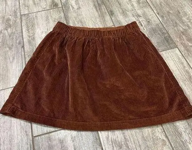 American Eagle  High Rise Corduroy Skirt Size Medium