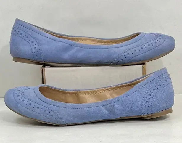 Sole Society Tanya Suede Leather Flats