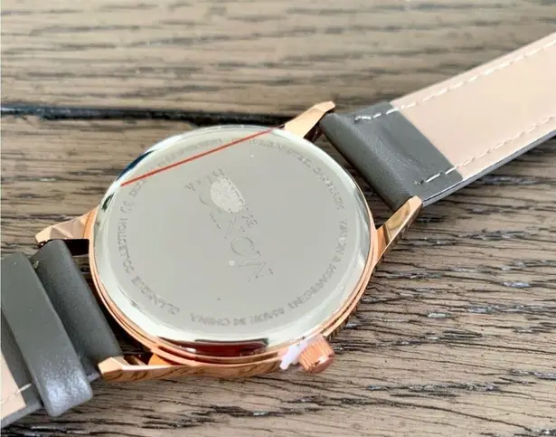 NWT Monroe Classique Wrist Watch in Sunburst Solerose Gray