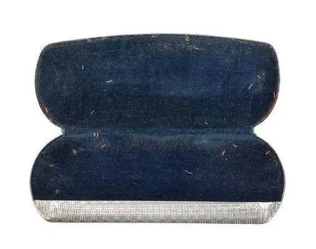 American Optical Aluminum Spectacles Glasses Case Vtg Cosplay 5.5" Silver