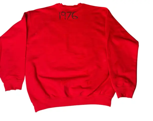 Custom Rocky 1976 Crewneck – One of One Reworked Red Size L