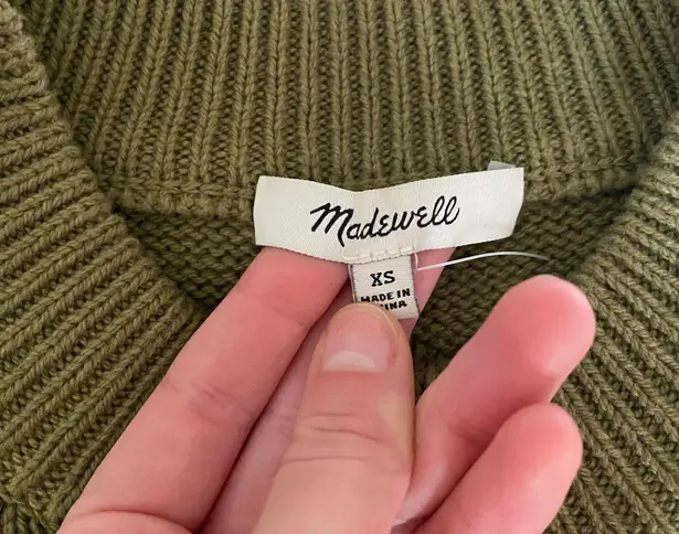 Madewell Green Sweater