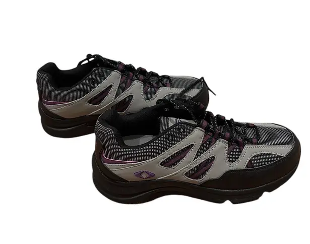 Aetrex V753 Women’s Gray Plum Sierra Hiking Walking Shoes 9.5 W New ( Unboxed)