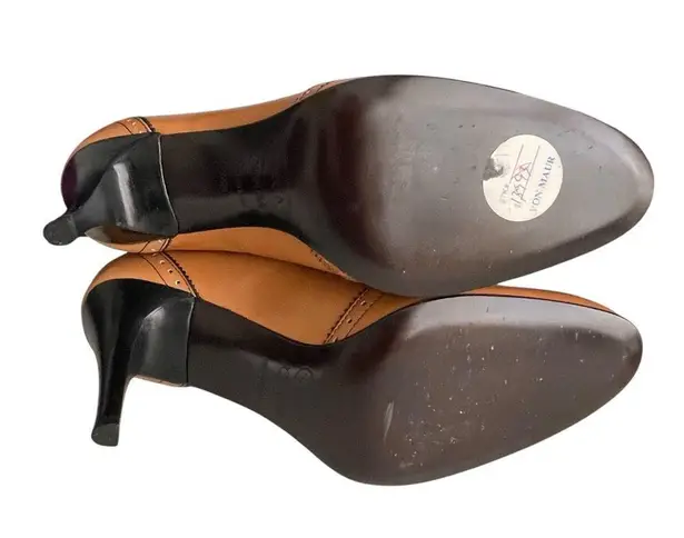 Joan & David Circa by Leather Ankle Boots Women’s Size 7.5 High Heel Victorian