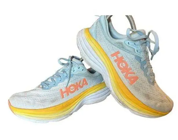 Hoka One One Bondi 8 Womens Size 9 B Narrow Running Shoes