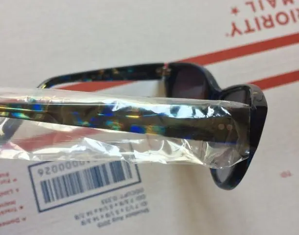 Derek Lam NEW '"ASHER" blue lapis cat eye sunglasses NWOT