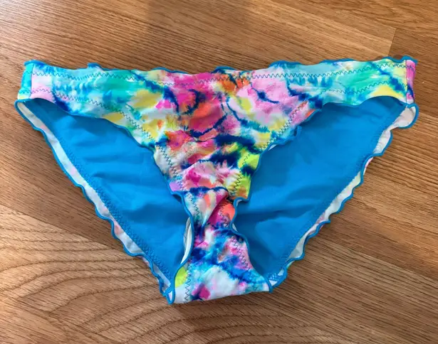 No Boundaries Small Tie Dye Bikini Bottoms