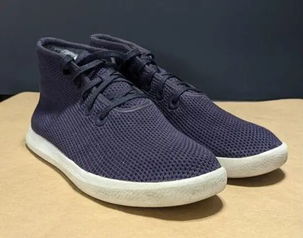 Allbirds Tree Topper High Top Sneakers Purple Plum Womens 10 Shoes Comfort