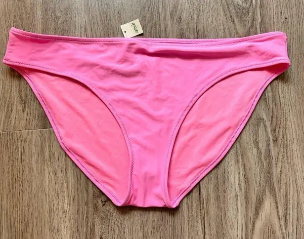 Aerie Full Coverage Bikini Bottom in Best Buds Pink Size XXL NWT - Image 2