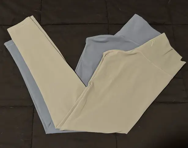 Oner Active Women's Set of 2 Leggings in Pale Green and Light Blue