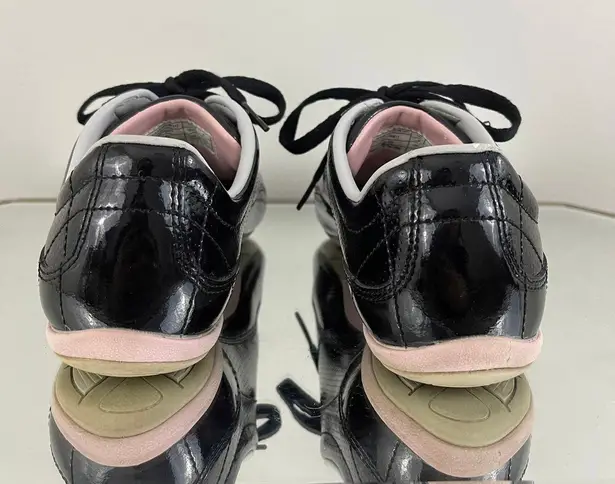 Lacoste Black Pink Shua 2 Lace Leather Sneaker Shoes