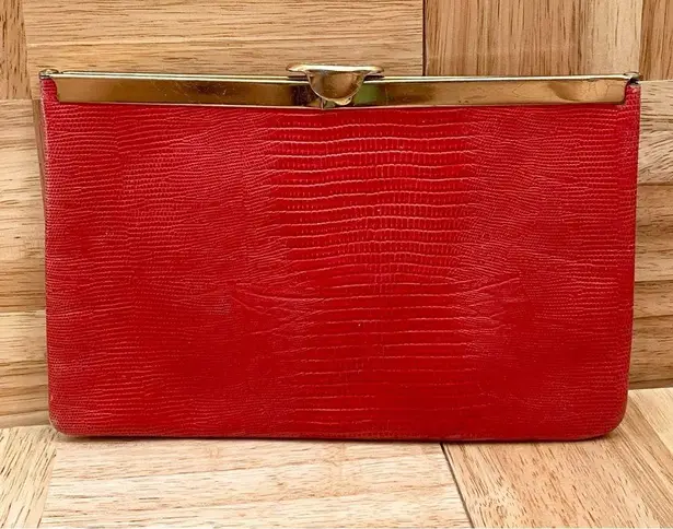 Vintage ETRA Genuine Leather Red Leather Kiss