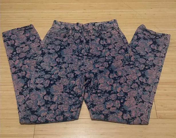Jordache Vintage Y2K Floral Patterned high rise jeans
