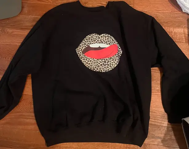 Pink Lily Lips Sweatshirt