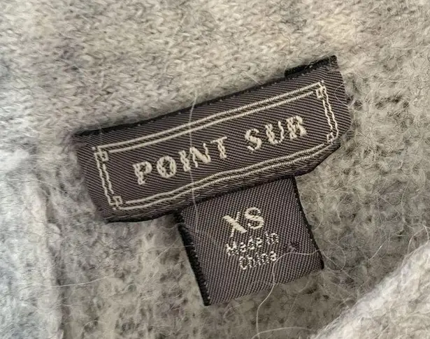 Point Sur women's size XS Gray Longline Button