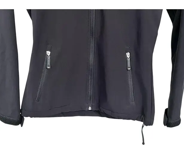 Fly Racing Removable Hooded Mid Layer Jacket Size Small Women's Black Full ZIp