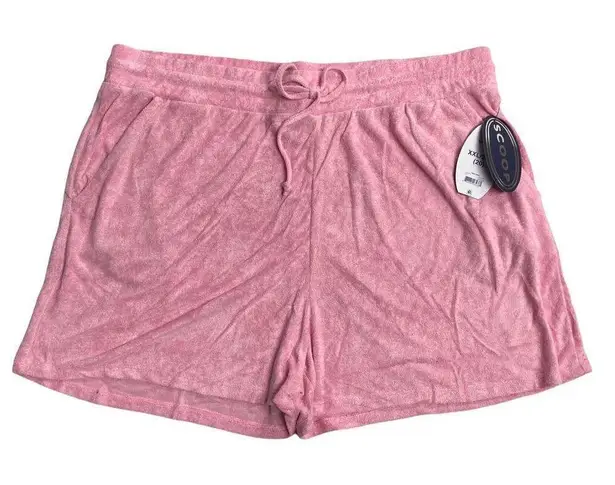 SCOOP Women’s Pink Track Shorts Size XXL 2XG (20) New With Tags Pink