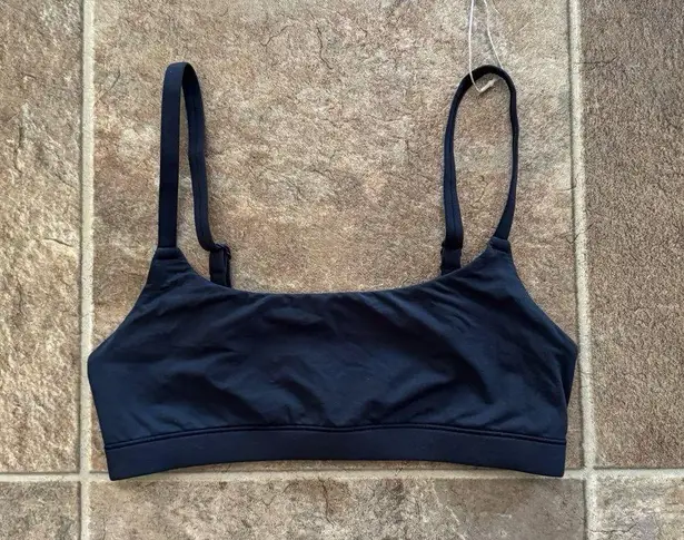 SKIMS Fits Everybody Scoop Neck Bralette Onyx Size XS