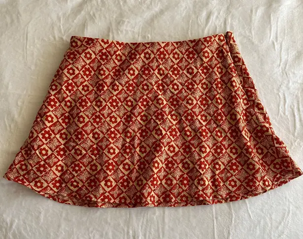 Urban Outfitters Butterfly Mini Skirt